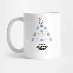 Keep'n It Clean 2020 Christmas tree Mug